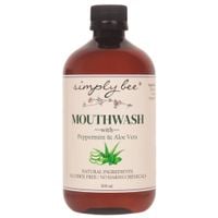 Simply Bee Mouthwash with Peppermint & Aloe Vera